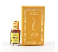 Lasa Aromatic Natural Perfume Oil Amber Fragrance 100% Pure and Natural - 10 ml