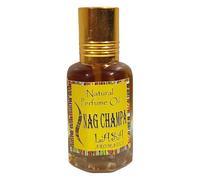 Lasa Aromatics Natural Perfume Oil Nag Champa Long Lasting Fragrance Scent Pure & Natural for Men & Women Roll On 10ml