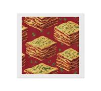 Lasagna Round Diamond Art Painting Kits