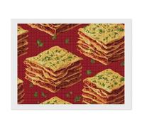 Lasagna Round Diamond Art Painting Kits