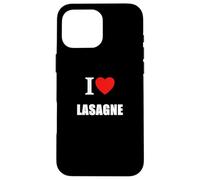 Lasagne Classic Italian Foodies Pasta Cheese Tomato Case for iPhone 16 Pro Max