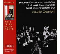 Lasalle Quartett - LASALLE QUARTETS SALZ. 1976