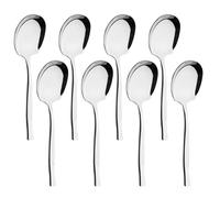 Lasbily 8 Pcs Stainless Steel Salad Serving Spoons, 8 Inch Large Buffet Serving Spoons