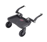 Lascal BuggyBoard Mini 3D | Universal Buggy Board, Compatible with 99% of Pushchairs | Pram Accessory for Children from 2-6 Years | Red