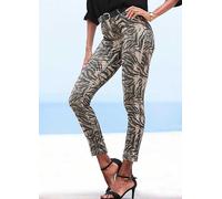 LASCANA Animal Print Cropped Jeggings Animal Print