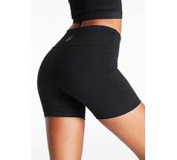 LASCANA Logo Print Running Shorts Black