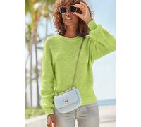 LASCANA Loose Fit Knitted Jumper Lime