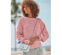 LASCANA Loose Fit Knitted Jumper Pink