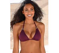 LASCANA Mix 'n' Match Triangle Halterneck Bikini Top Gold