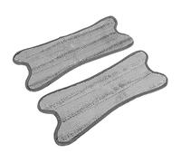 lascivious 1 Set 2 Pcs Fiber Flat Floor Cleaning Cloth X Type Replace Cloth Mop Cloth Household Cleaning Mop Accessories