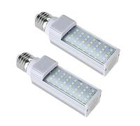 lascivious 2X Fishpod White Aquarium 7W Grow Light LED Tank Fish Coral Bulb E27 Lamp