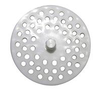 LASCO 02-4021 White Plastic Disposal Sink Strainer Fits Most
