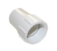 LASCO 15-1623 PVC Hose Adapter with 3/4-Inch Female Hose and 3/4-Inch PVC Pipe Glue Connection, White