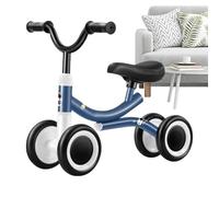 LASDERTV Balance Bike for Baby, Adjustable Indoor Toddler 4-wheel Bike, Lightweight Kids Riding Products for Boys Girls Children Kid Toddler Baby