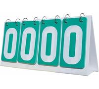 LASDERTV Sports Scoreboard Flip Score Board 4 Digits Scorekeeper