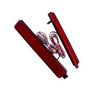 LASDHYC Bumper Reflector Compatible With Cadillac For CTS 2008 2009 2010 2011 2012 2013 GM2830101 25805313 Rear Left Right Bumper Reflector Light No Bulb