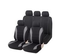 LASDHYC Car 5 Seats Covers Set Universal Protecting Easy To Clean And Install Beautiful Interiors Decoration Accessories(Gray)