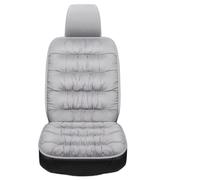 LASDHYC Car Cushion Winter Plush Single Piece Five Seats Thick Warm Pad Van And Truck Cushion Beautiful Interiors(Gray)