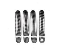 LASDHYC Car Door Handle Covers Trims Compatible with Skoda for Rapid 2011-2019 for Fabia 2008 2009 2010 2011 2012 2013 Car Outside Exterior Access Door Handle Sticker