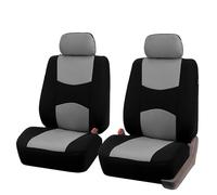 LASDHYC Four Seasons Universal 2-Seat Car Seats Cover Protectors Easy To Clean And Install Beautiful Interiors Decoration Accessories(Gray)