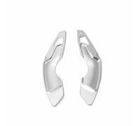 LASDHYC Paddles Shift Extensions Compatible with Lexus for IS300h IS350 IS250 IS300 IS200t NX300 RC300 2013-2020 Car Steering Wheel Shift Paddle Shifter Extend(Silver)