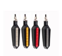 LASDHYC Turn Signal Lights Motorcycle Turn Signals Light 12V 10mm Flowing Water Blinker Universal Moto Built Relay Flashing Indicator