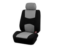 LASDHYC Universal Car 1 Front Seats Covers Cloth Full Coverage Protector Easy To Clean And Install Beautiful Interiors(Gray)