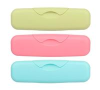 Lasenersm Tampon Case, 3 Pack Plastic Tampon Storage Bag, Multi-color