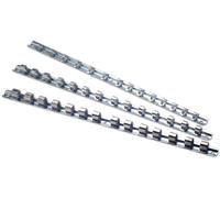 Laser 0090 Socket Rails 1/4", 3/8", 1/2" 3pc