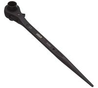 Laser 0181 Ratchet Podger Spanner 10 mm X 13 mm, Black,chrome