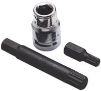 Laser Tools Spline Bit Set 3pc 0329