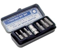 Laser 0593 Hex Bit Set 7pc