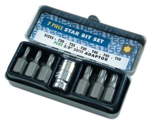 Laser 0595 Star Bit Set 7pc