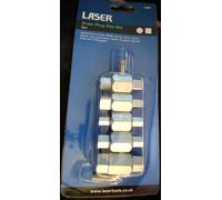 Laser 1580 Drain Plug Key Set 5pc