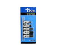 Laser 2197 Hex Socket Bit Set 1/2"D 5pc