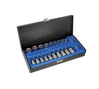 Laser 2982 27 piece 3/8" and 1/2" Drive Star Socket Set