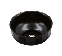 Laser 3119 Oil Filter Wrench Cup Type 86mm X 16flu, Black