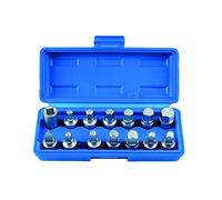 Laser 3175 Drain Plug Key Set 3/8"D 14 Piece