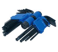 Laser 3383 Ball End Metric & Imperial Hex Key Set 22pc