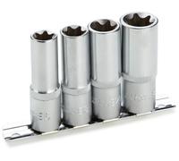 Laser 3392 Deep Star Socket Set 1/2"D 4pc