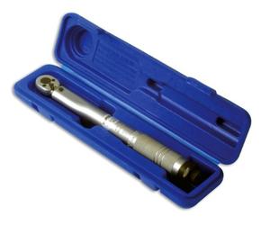 Laser 3451 Torque Wrench 1/4"D 5 - 25Nm, Blue
