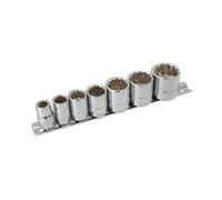 Laser SOCKET SET - WHITWORTH 3/8D 7PC inch