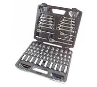 Laser 3500 Socket and Spanner Set AF/Metric 1/4"D, 3/8"D, 1/2"D 89pc