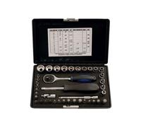 Laser 3568 Alldrive Socket Set - 1/4"D 40 piece
