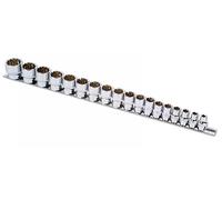 Laser 3593 3/8" 18 Piece Alldrive Socket & Rail Set