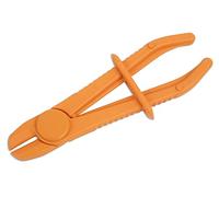 Laser Exhaust Technology Flexible Line Clamp 3698, Orange