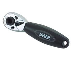 Laser 3723 Stubby Ratchet & Bit Driver 1/4"D
