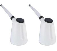 Laser 3842 Measuring Jug,White, 5 Litre (Pack of 2)