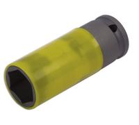 Laser Exhaust Technology Alloy Wheel Nut Socket 3852 – 22 mm, 1/2-inch Dia