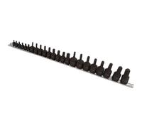 Laser 3929 Star Socket Bit Set 1/4"D, 3/8"D, 1/2"D 23pc